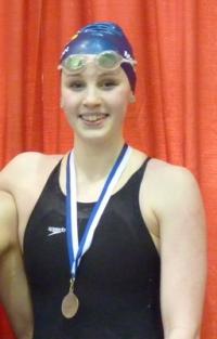 Moulton Bronze in the 200IM at AAA